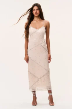 Adarine Sequin Maxi Dress