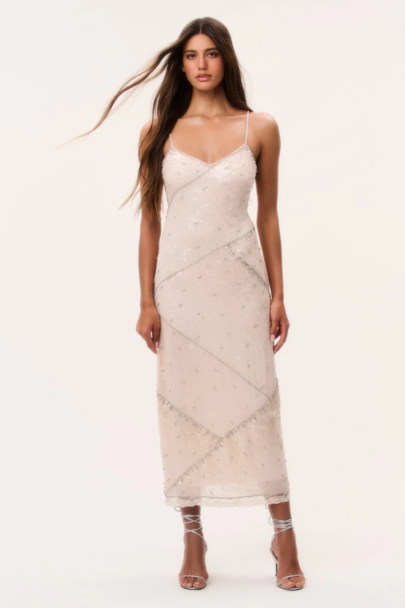 Adarine Sequin Maxi Dress