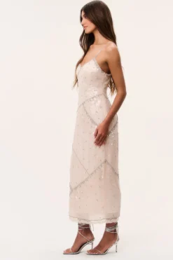 Adarine Sequin Maxi Dress