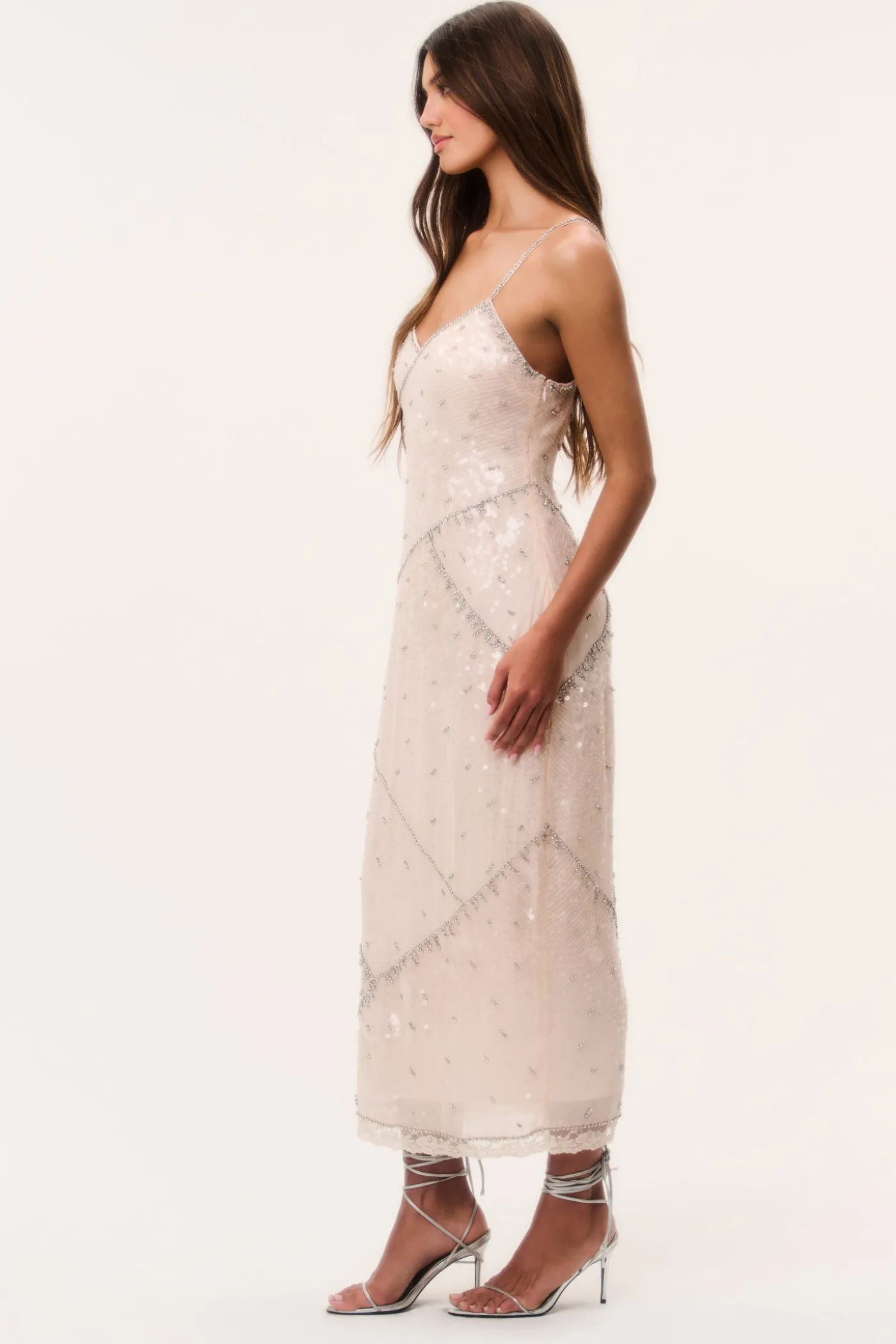 Adarine Sequin Maxi Dress