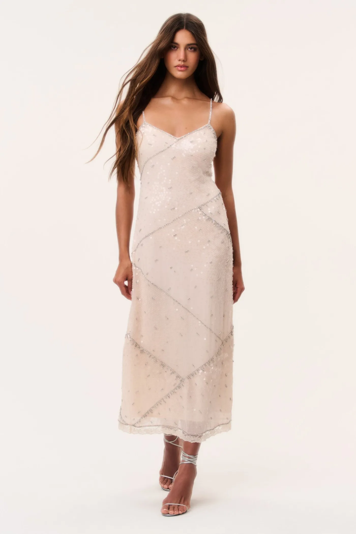 Adarine Sequin Maxi Dress
