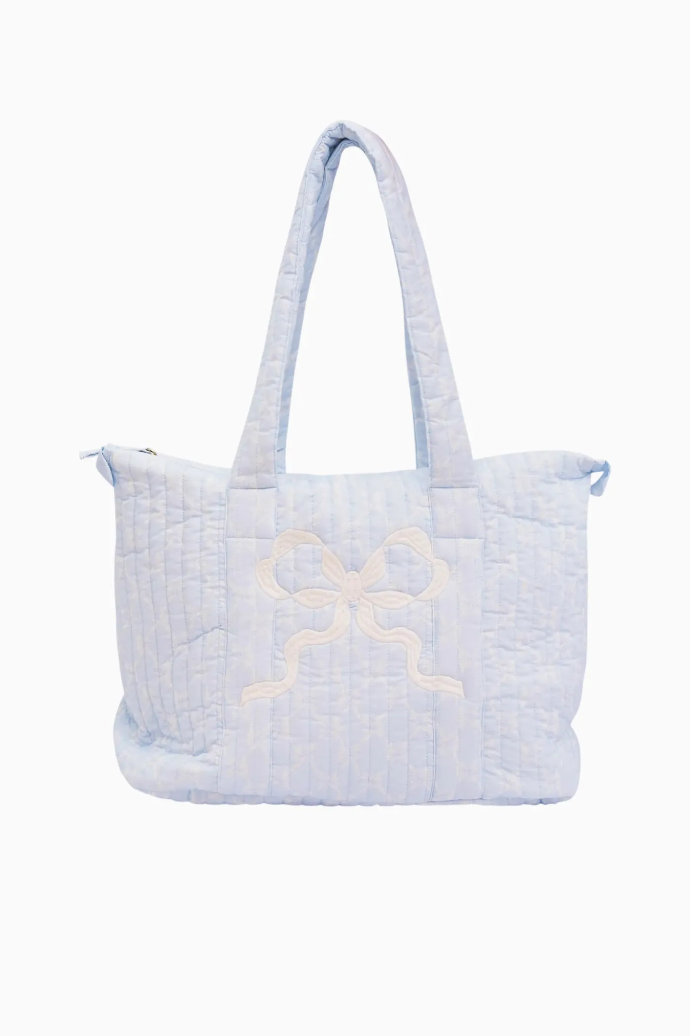 Aja Quilted Bow Print Weekender