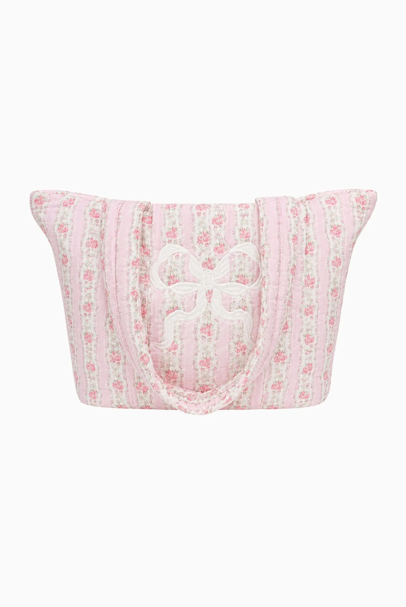 Aja Quilted Cotton Tote Bag