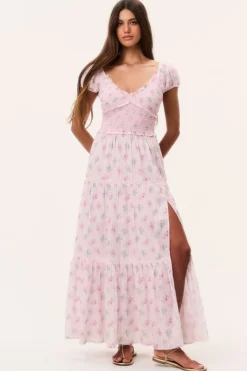 Amandla Floral Cotton Maxi Dress