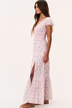 Amandla Floral Cotton Maxi Dress