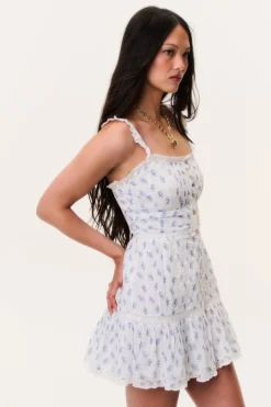 Andela Indigo Cloud Mini Dress