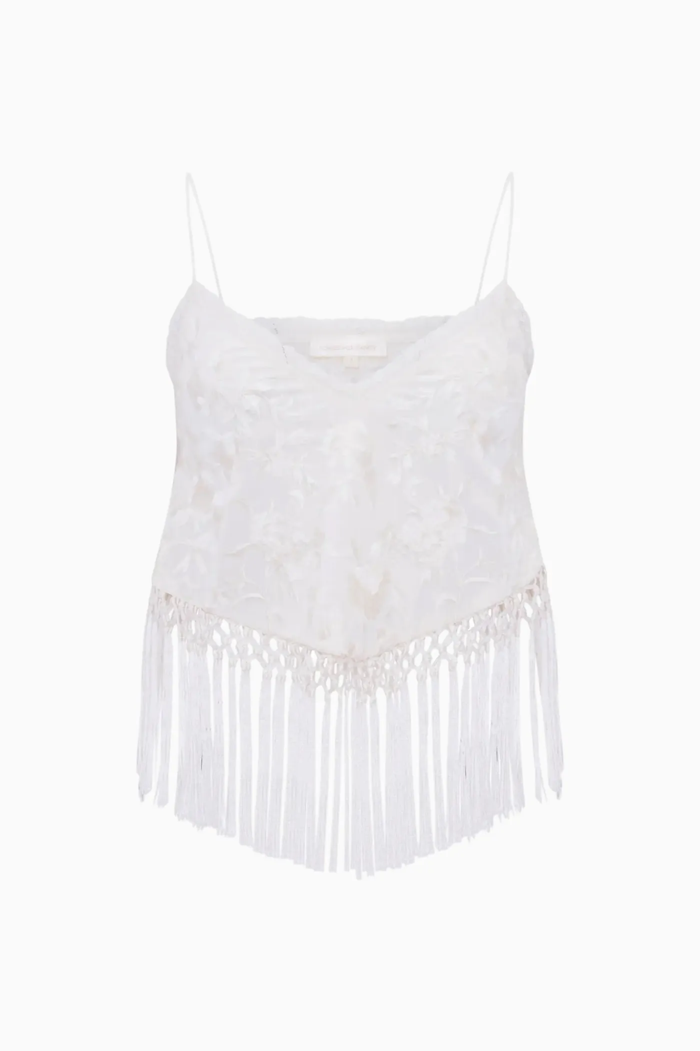 Annemarie Fringe Crop Top