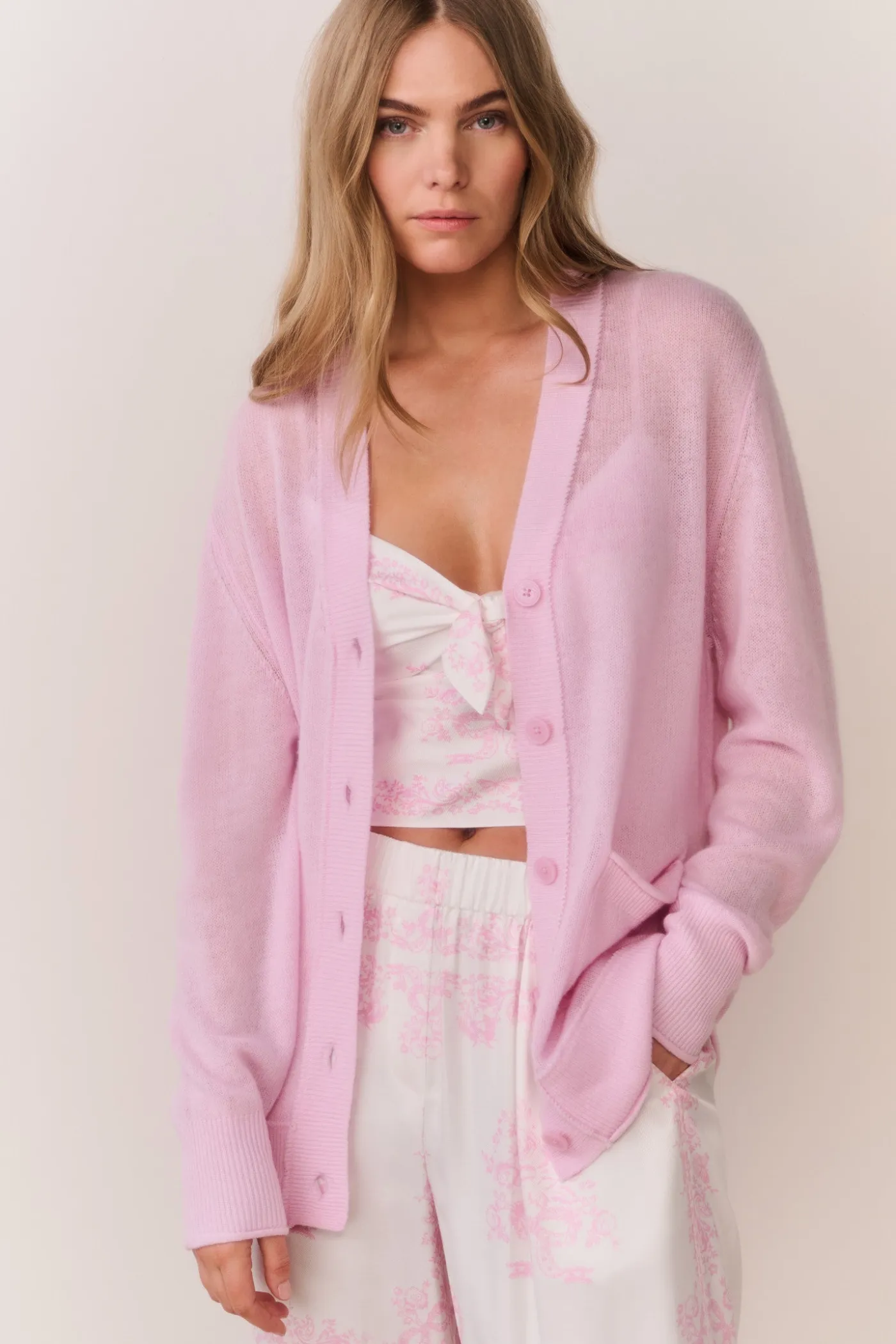 Applene Lightweight Cashmere Cardigan