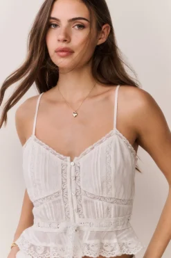 Avra Cotton Victorian Top