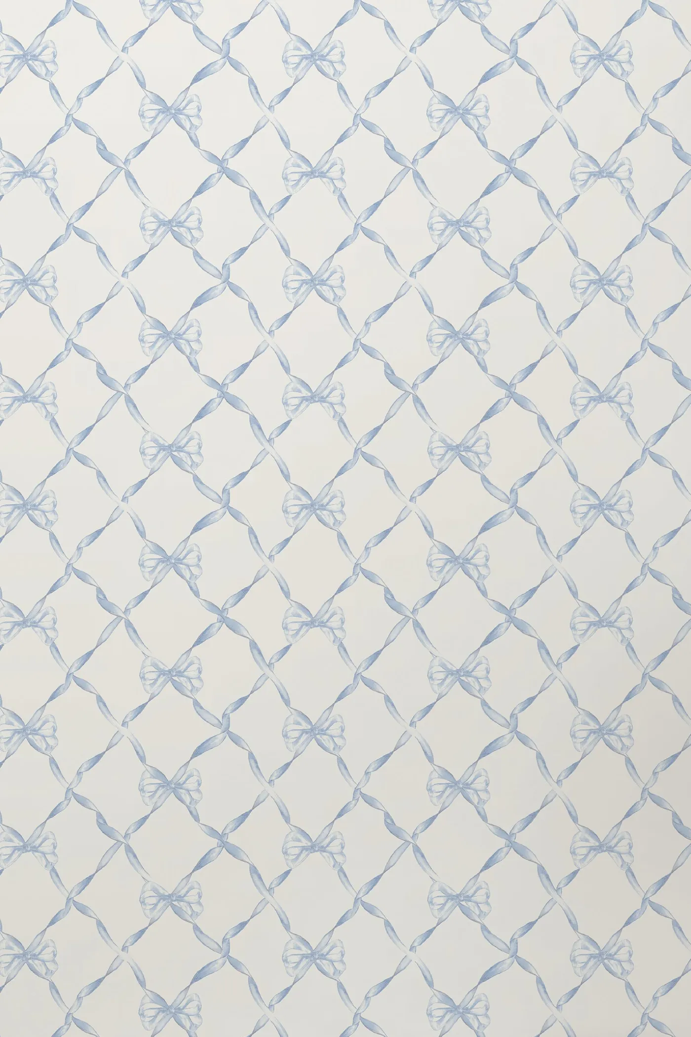 Baby Bow Blue Bella Standard Wallpaper