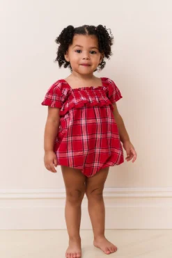 Baby Carlita Tartan Pinafore