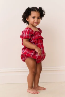 Baby Carlita Tartan Pinafore
