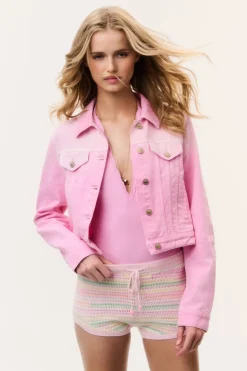 Bardot Ombre Denim Jacket