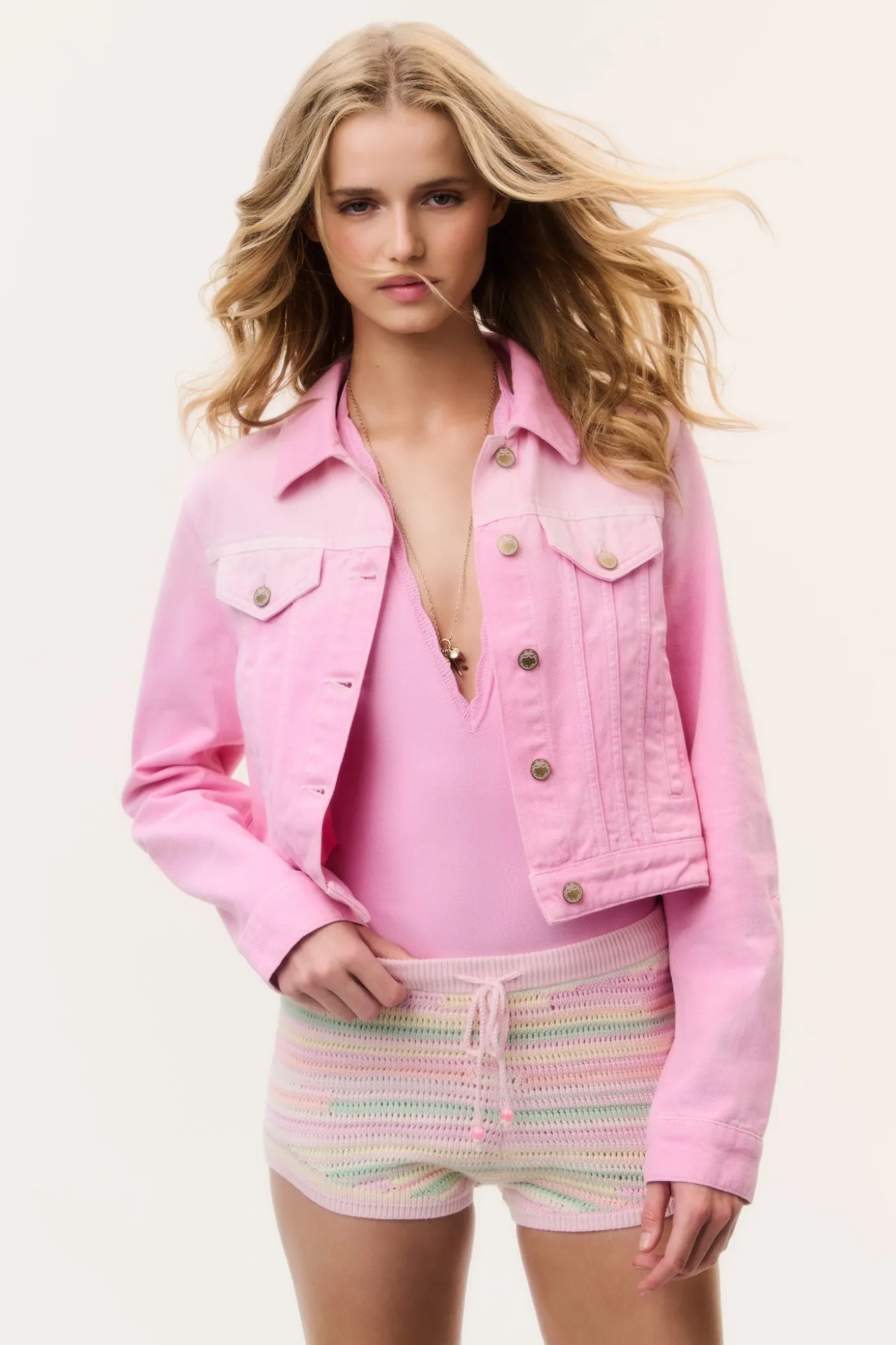 Bardot Ombre Denim Jacket
