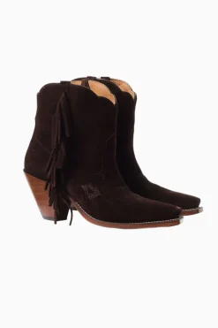 Besita The Spirit Fringe Suede Booties