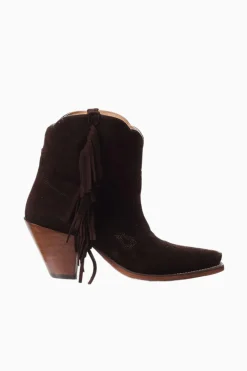 Besita The Spirit Fringe Suede Booties