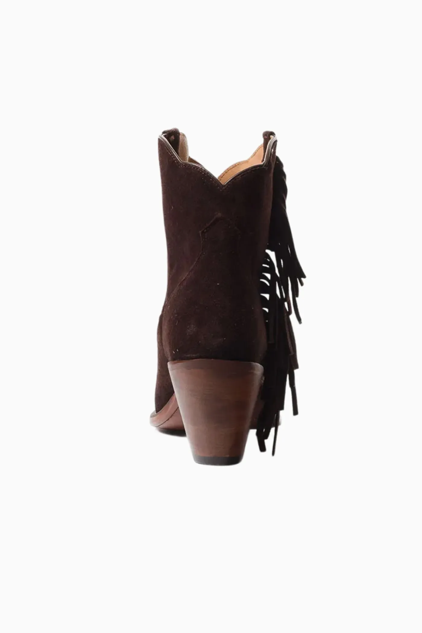 Besita The Spirit Fringe Suede Booties