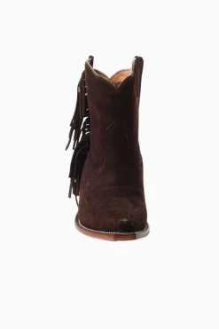 Besita The Spirit Fringe Suede Booties