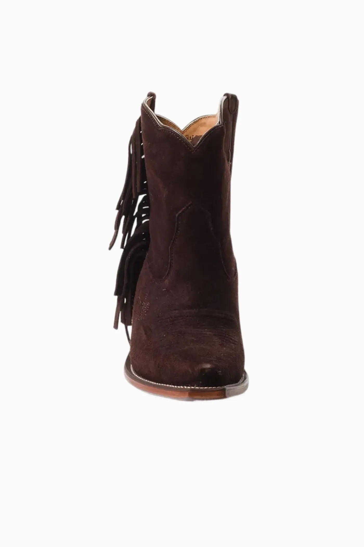 Besita The Spirit Fringe Suede Booties