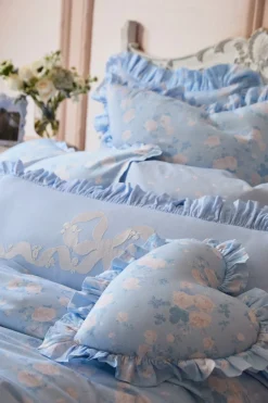 Boheme Ruffle Heart Pillow