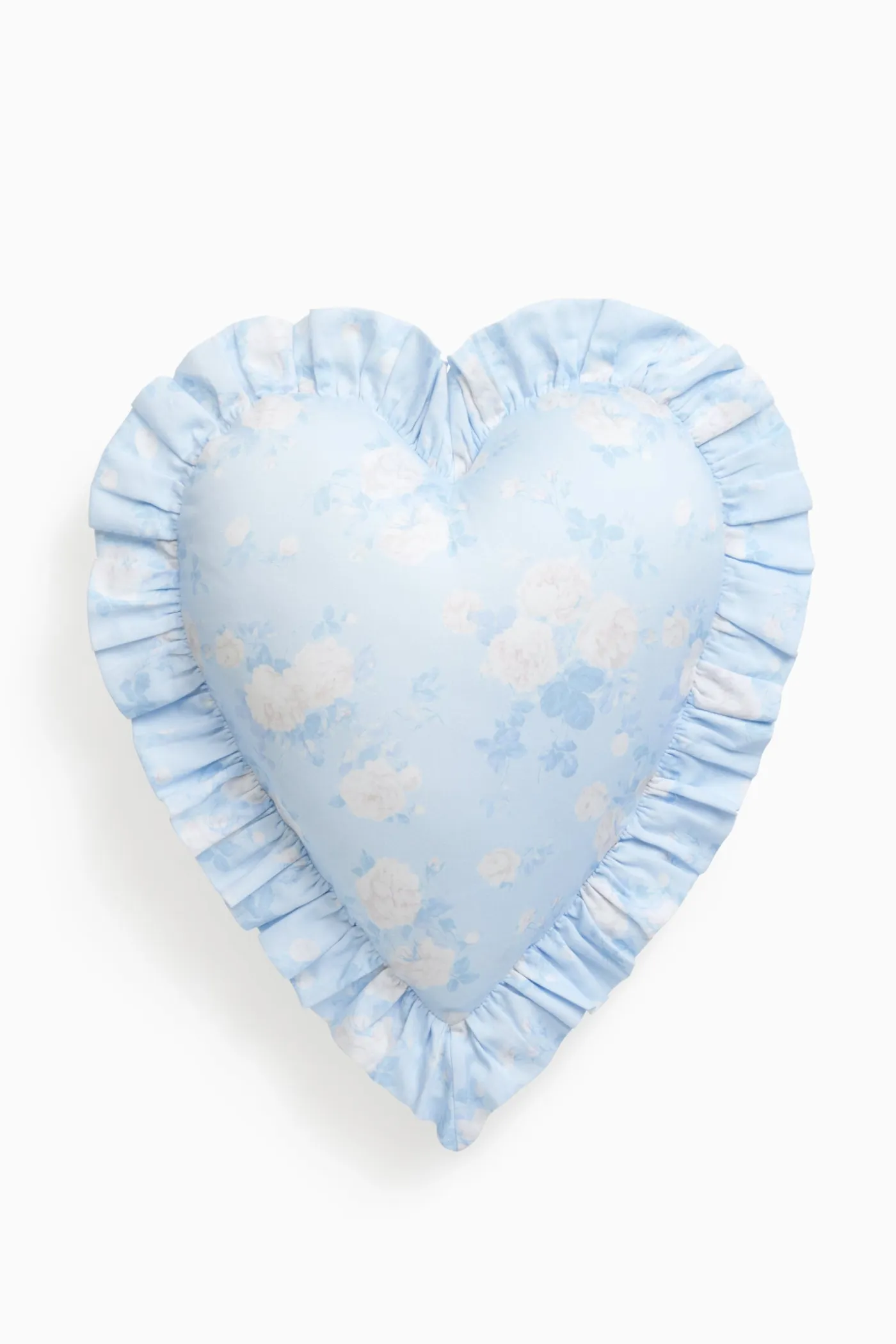 Boheme Ruffle Heart Pillow