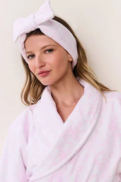 Bow Print Face Wash Beauty Headband