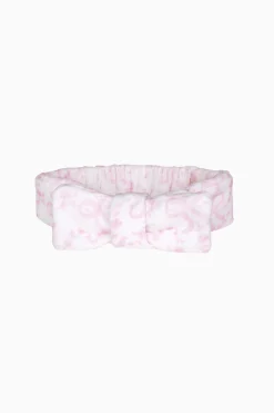 Bow Print Face Wash Beauty Headband
