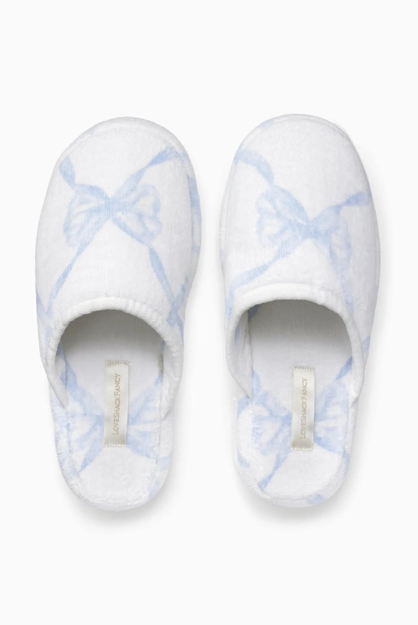 Bow Print Slippers