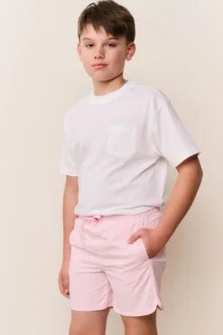 Boys Pink Swim Shorts