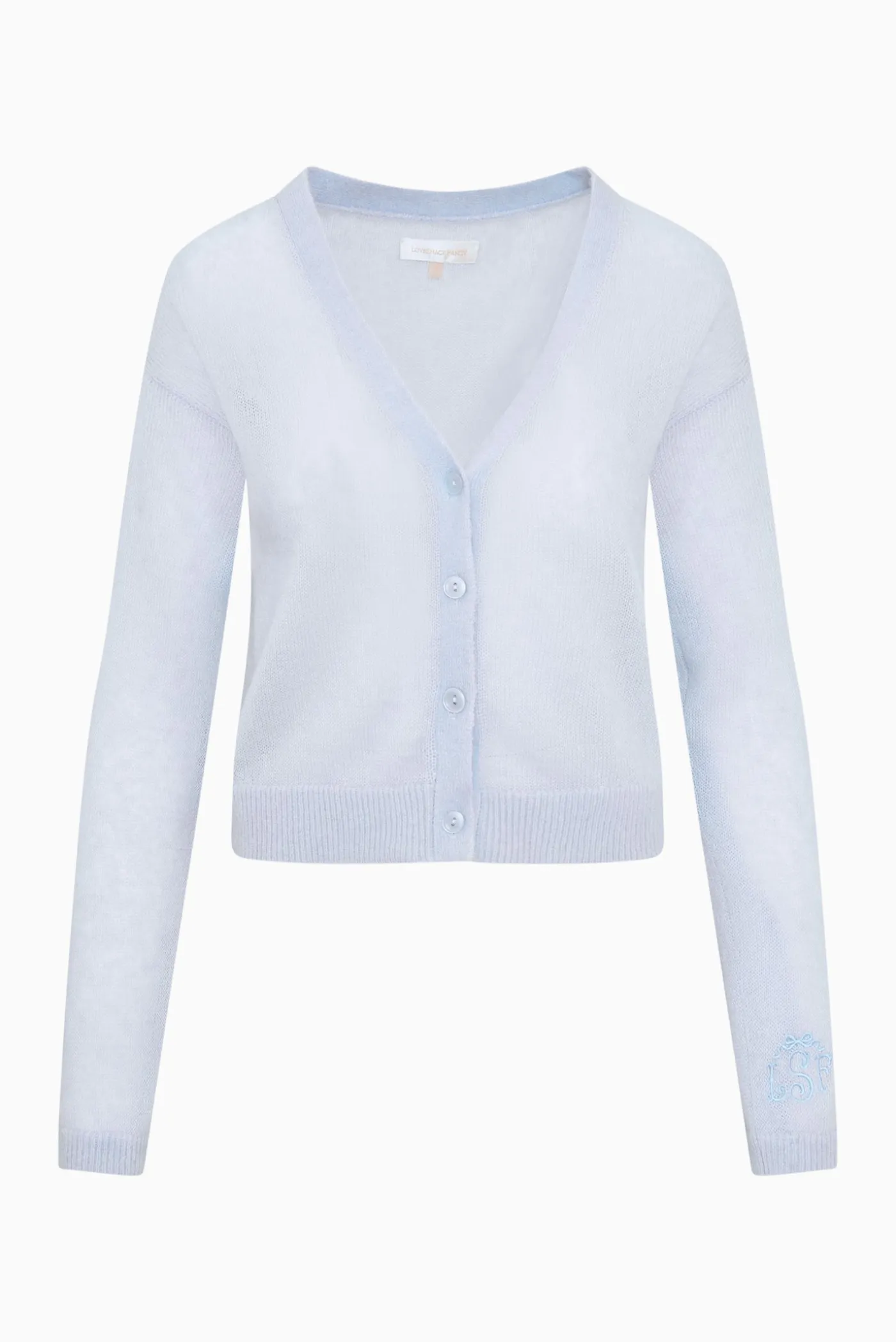 Breckie Sheer Alpaca Cardigan