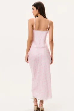 Brett Silk-Blend Floral Cami Top