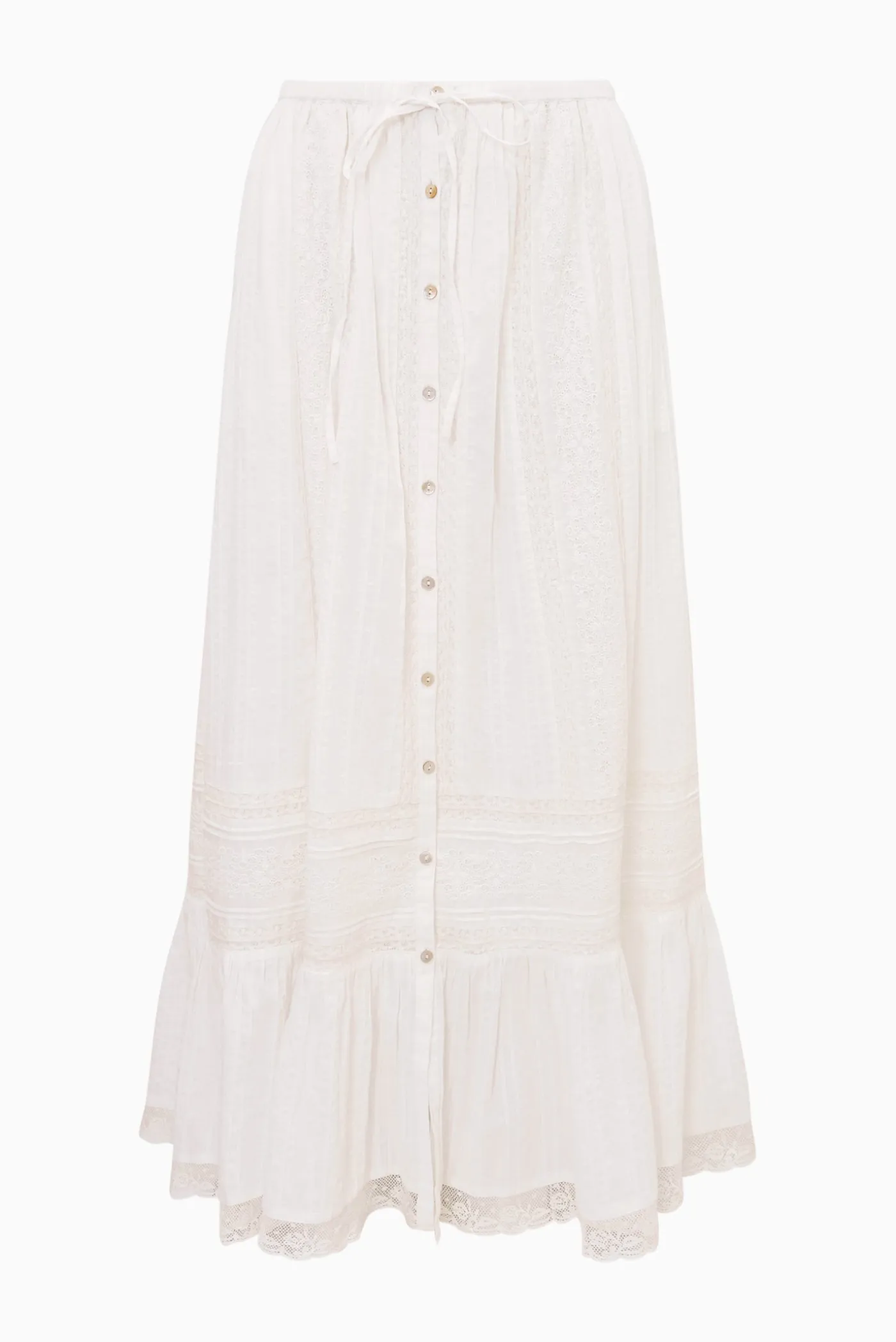 Brina Cotton Maxi Skirt