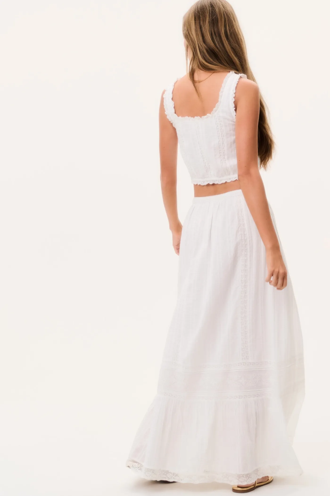 Brina Cotton Maxi Skirt