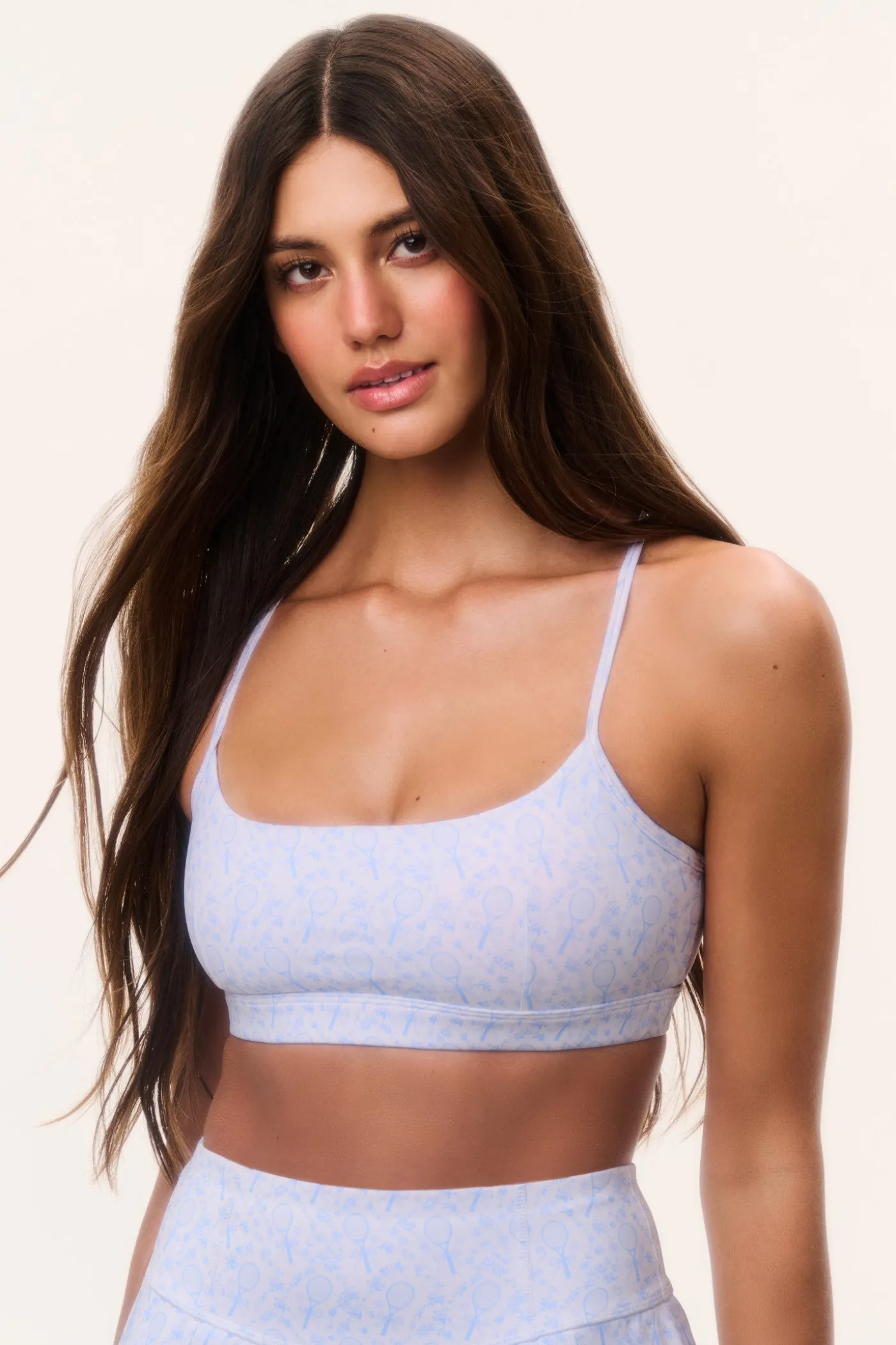 Cadelle Tennis Print Sports Bra
