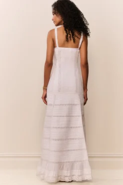 Calyx Cotton Victorian Maxi Dress