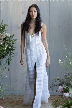 Calyx Cotton Victorian Maxi Dress