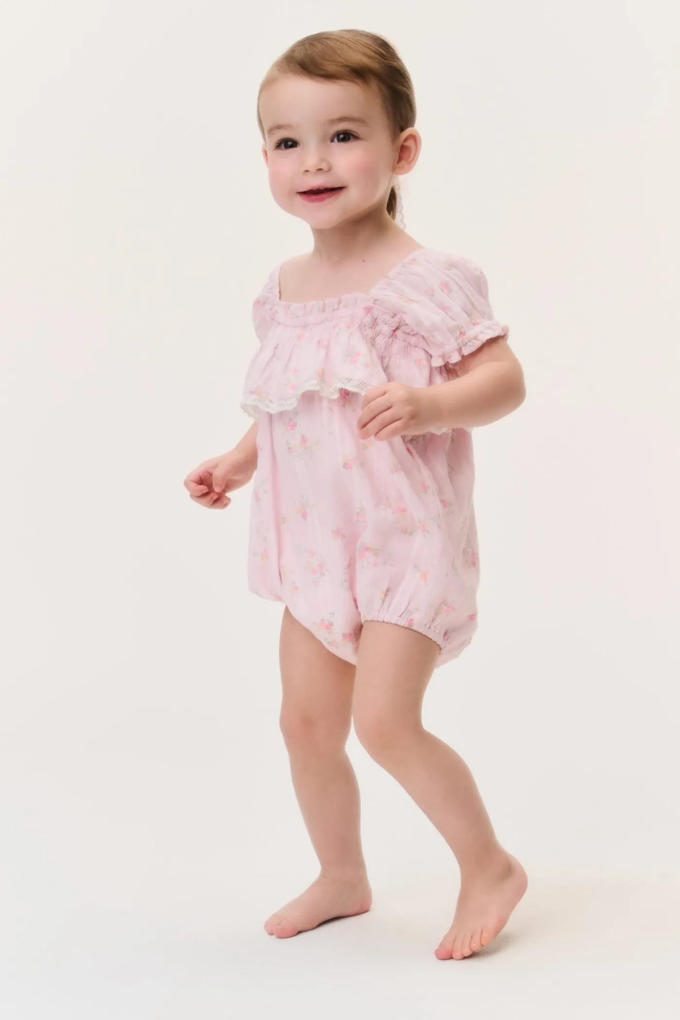 Carlita Ditsy Floral Baby Pinafore