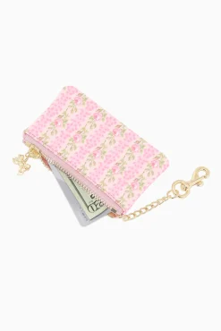 Case-Mate x LoveShackFancy Keychain Wallet- Blooming Heirloom