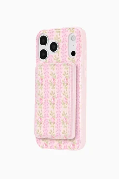Case-Mate x LoveShackFancy 5K mAh Wireless Portable Charger Works with MagSafe - Blooming Heirloom
