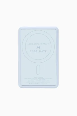 Case-Mate x LoveShackFancy 5K mAh Wireless Portable Charger Works With MagSafe - Everblooming Rosettes