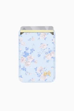 Case-Mate x LoveShackFancy Magnetic Wallet Works With MagSafe - Everblooming Rosettes