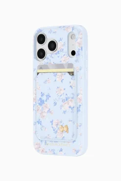 Case-Mate x LoveShackFancy Magnetic Wallet Works With MagSafe - Everblooming Rosettes