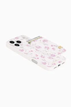 Case-Mate x LoveShackFancy Magnetic Wallet Works With MagSafe - Ribbon Rosa Flora