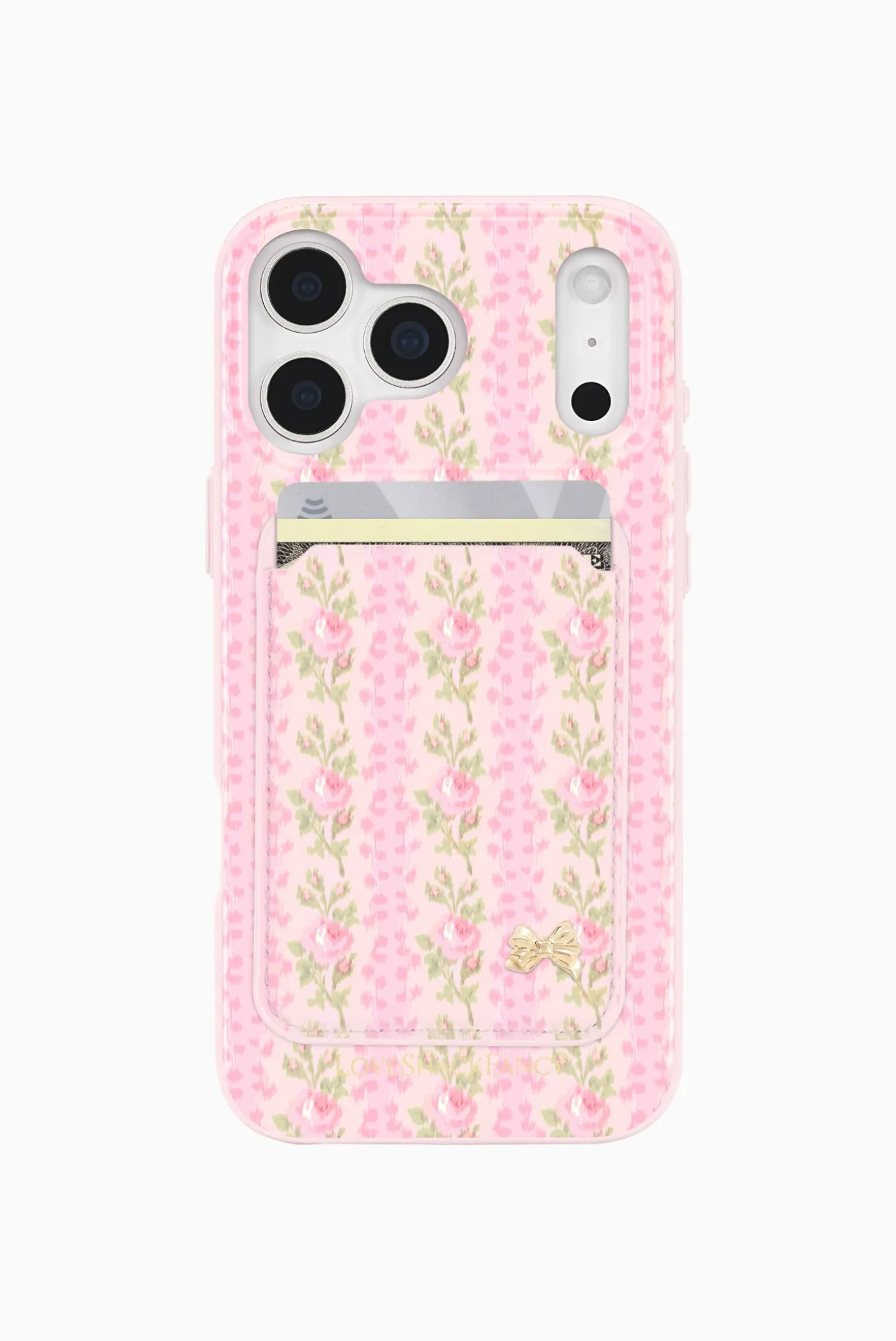 Case-Mate x LoveShackFancy Magnetic Wallet Works With MagSafe - Blooming Heirloom