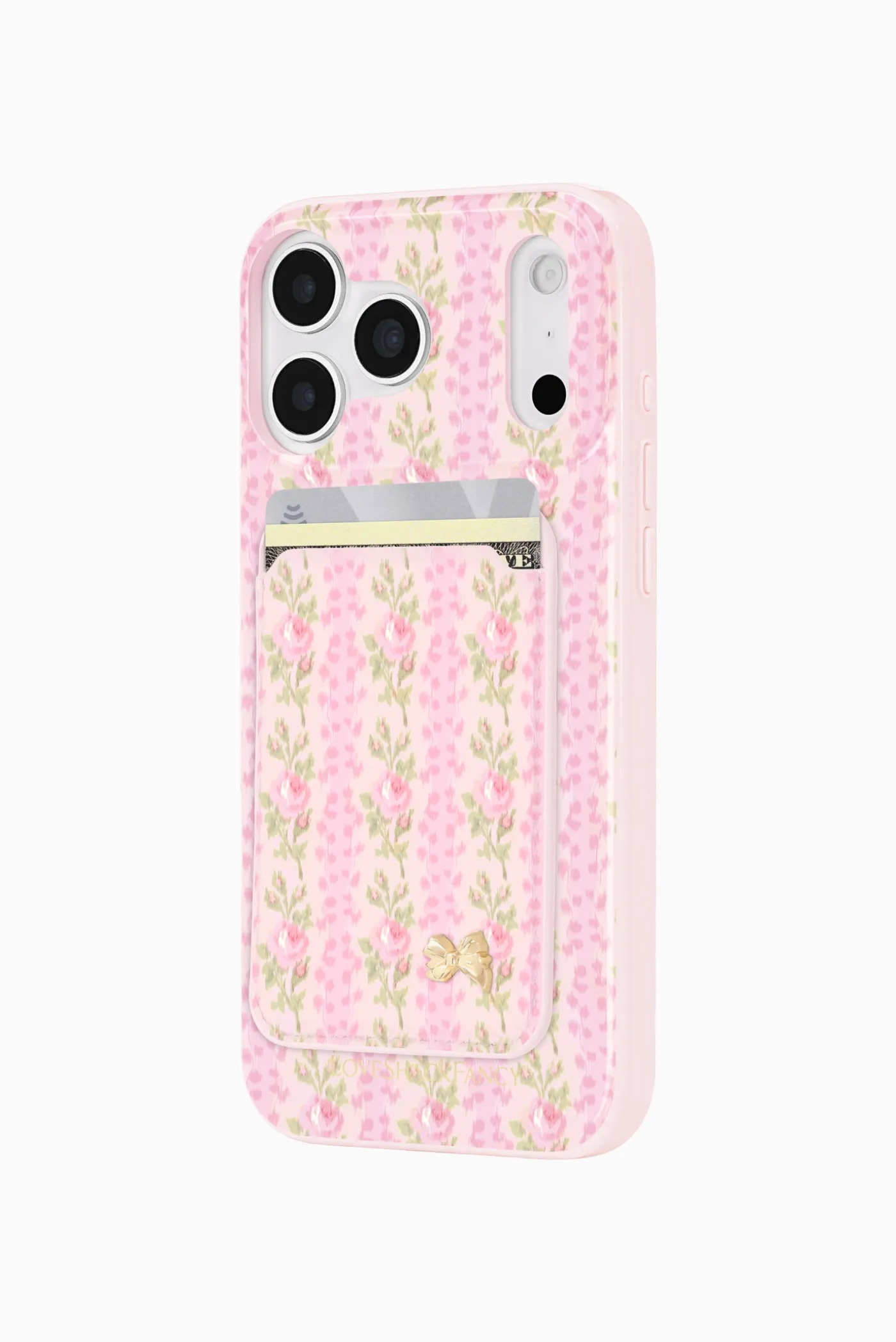 Case-Mate x LoveShackFancy Magnetic Wallet Works With MagSafe - Blooming Heirloom