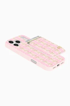 Case-Mate x LoveShackFancy Magnetic Wallet Works With MagSafe - Blooming Heirloom