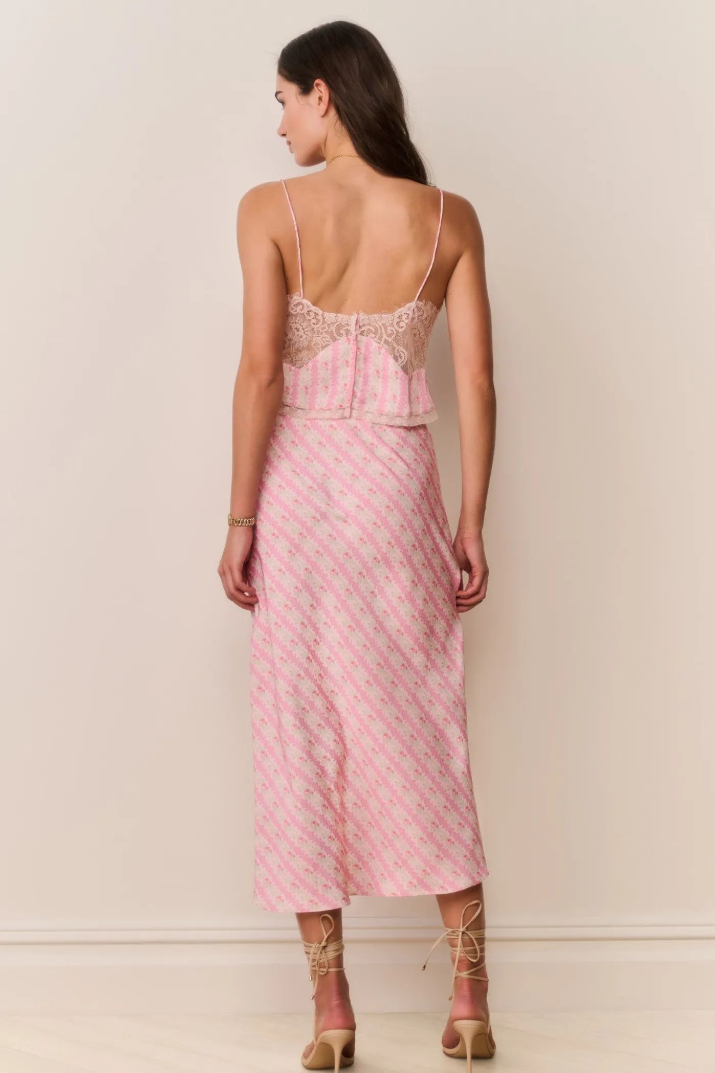 Castle Heirloom Print Midi Skirt