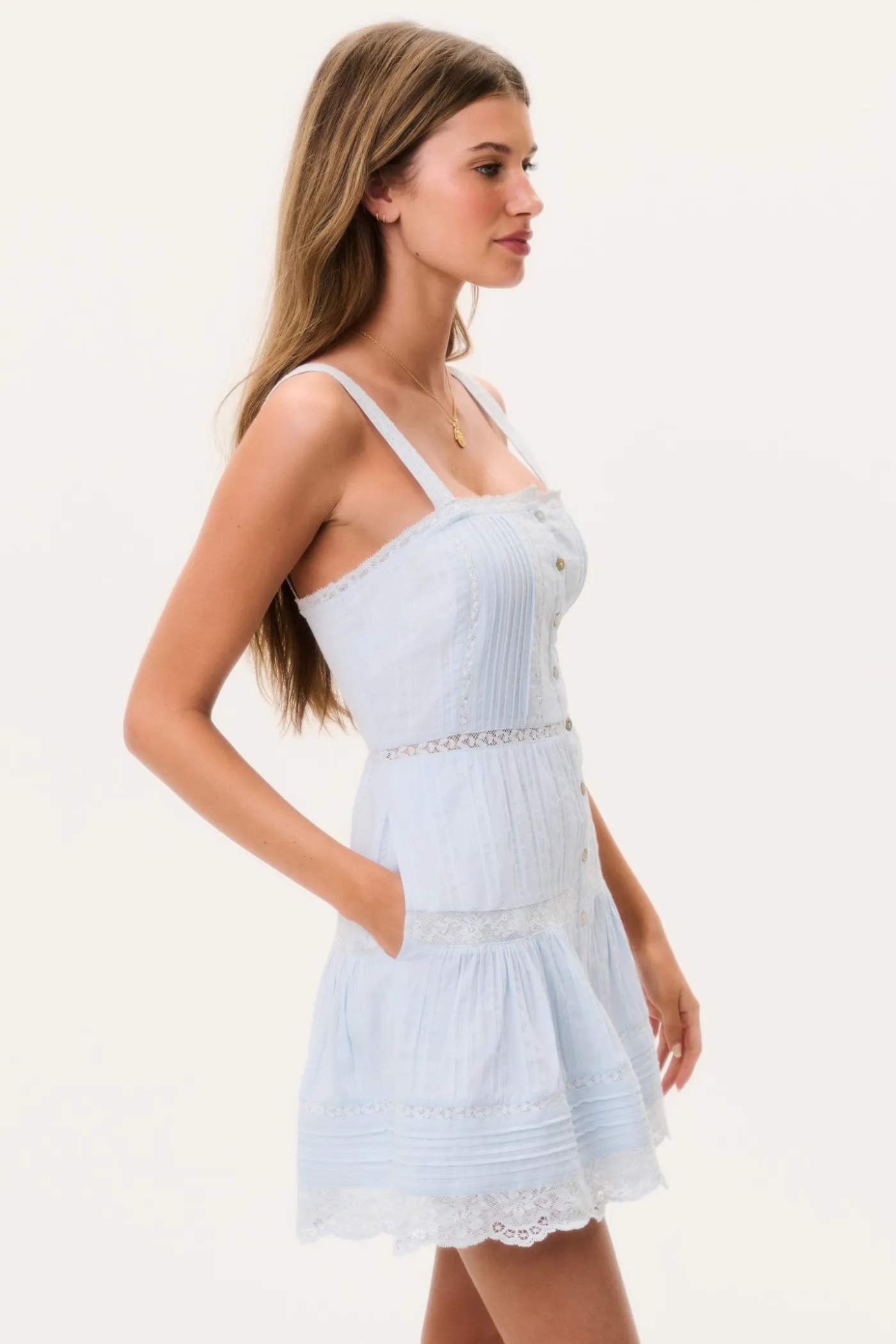 Charlize Cotton Mini Dress