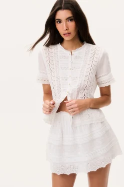Ciela Cotton Victorian Top