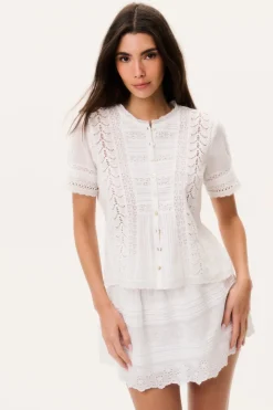 Ciela Cotton Victorian Top